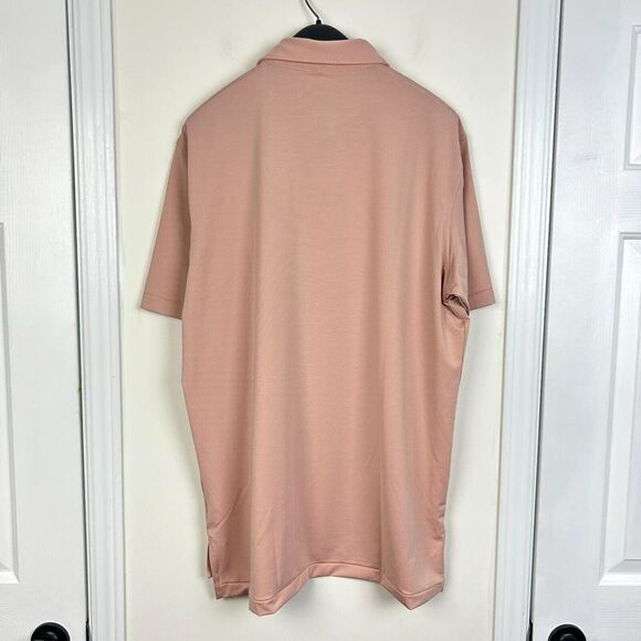 NEW Peter‎ Millar SUMMER COMFORT Men's Large Quick Dry Stretch Golf Polo Striped - Picture 4 of 7